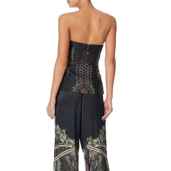 💥HP💥 Camilla Corset With Powermesh Insert Botanical Chronicles NWT - Picture 6 of 14